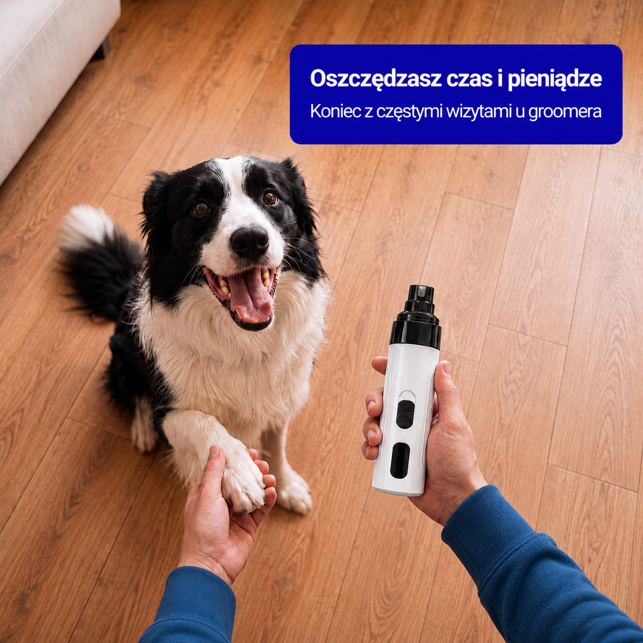 CichyPazur™ – bezstresowa szlifierka do pazurów