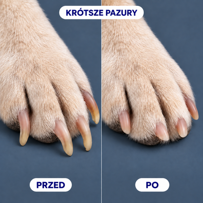 CichyPazur™ — bezstresowa szlifierka do pazurów
